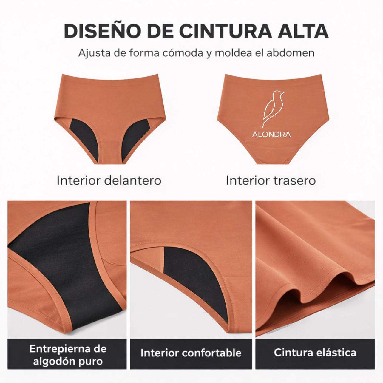 Duo de panty menstrual