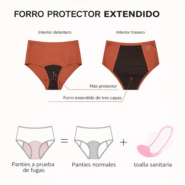 Duo de panty menstrual